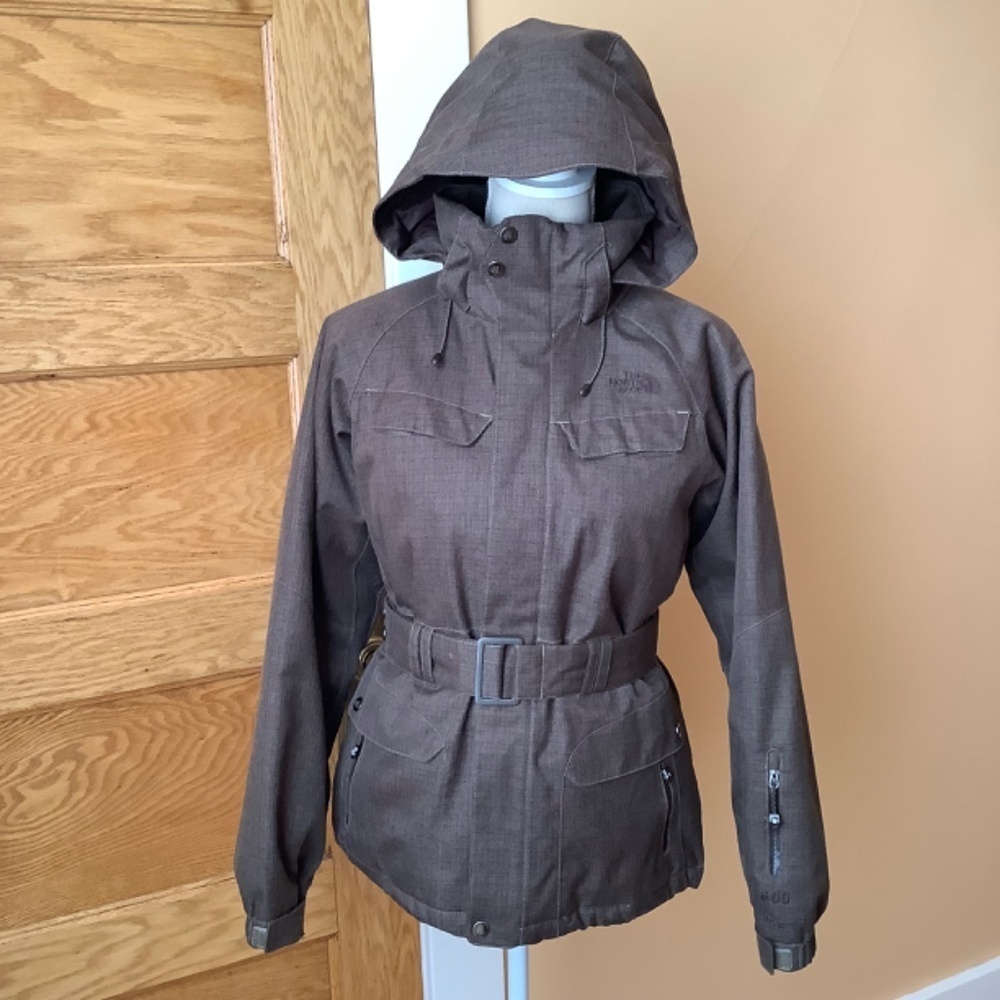 THE NORTH FACE HyVent 600 Belted Puffer Coat Size S - Picture 2 of 16